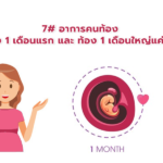 #7 อาการคนท้อง ช่วง 1 เดือนแรก และ ท้อง 1 เดือนใหญ่แค่ไหน